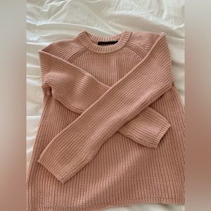 Jenni Kayne Cotton Fisherman Sweater XS